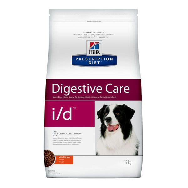 Hill's Prescription Diet Canine i/d Лікувальний сухий корм для собак з куркою, 12 кг 605862 фото