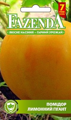Насіння томату Лимонний гігант 0.1 г, FAZENDA, O. L. KAR 16894 фото