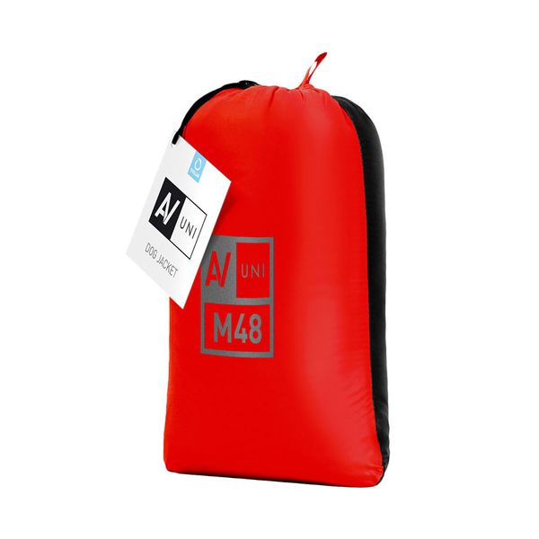 Курточка двостороння AiryVest UNI, розмір M48, червоно-чорна 2550 фото