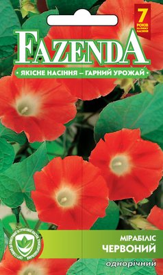 Семена цветов Мирабилис красный 0.5г, FAZENDA, O.L.KAR 21725 фото