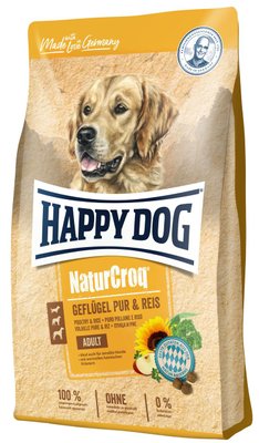 Сухий корм Happy Dog NaturCroq Geflugel Pur&Reis для дорослих собак (птиця та рис), 11 кг В61023 фото