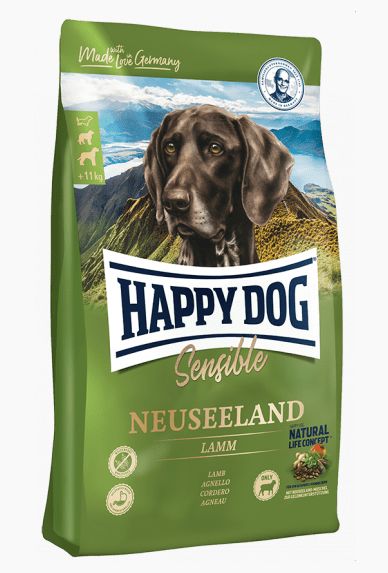 Happy Dog Neuseeland корм для собак з чутливим травленням (ягня і рис), 12.5 кг 11262 фото
