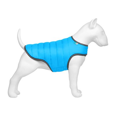 Курточка-накидка для собак AiryVest, L, B 58-70 см, C 42-52 см блакитний 15442 фото