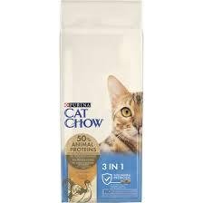 Сухий корм для котів Cat Chow Feline 3 in 1 з формулою потрійної дії з індичкою 15 кг п100032 фото