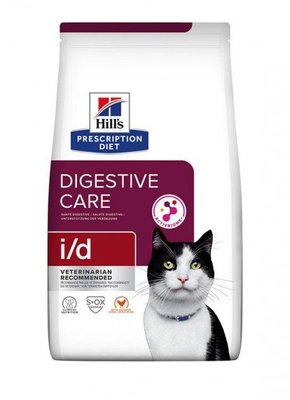 Hill's Prescription Diet Digestive Care Feline I/D - лікувальний корм для кішок, 3 кг (Новий дизайн упаковки) 605877 фото