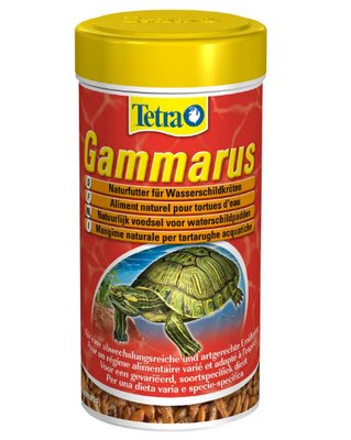 Натуральний корм для водоплавних черепах Tetra «Gammarus» сушений гамарус 250 мл Tetra740365\280267 фото