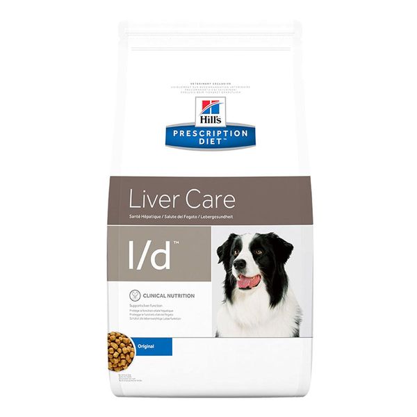 Hill's Prescription Diet Canine L/d Лікувальний сухий корм для собак, 10 кг 605901 фото