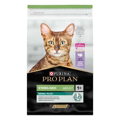 Сухий корм Pro Plan Adult 1+ Renal Plus для котів з куркою 1.5 кг п100040 фото